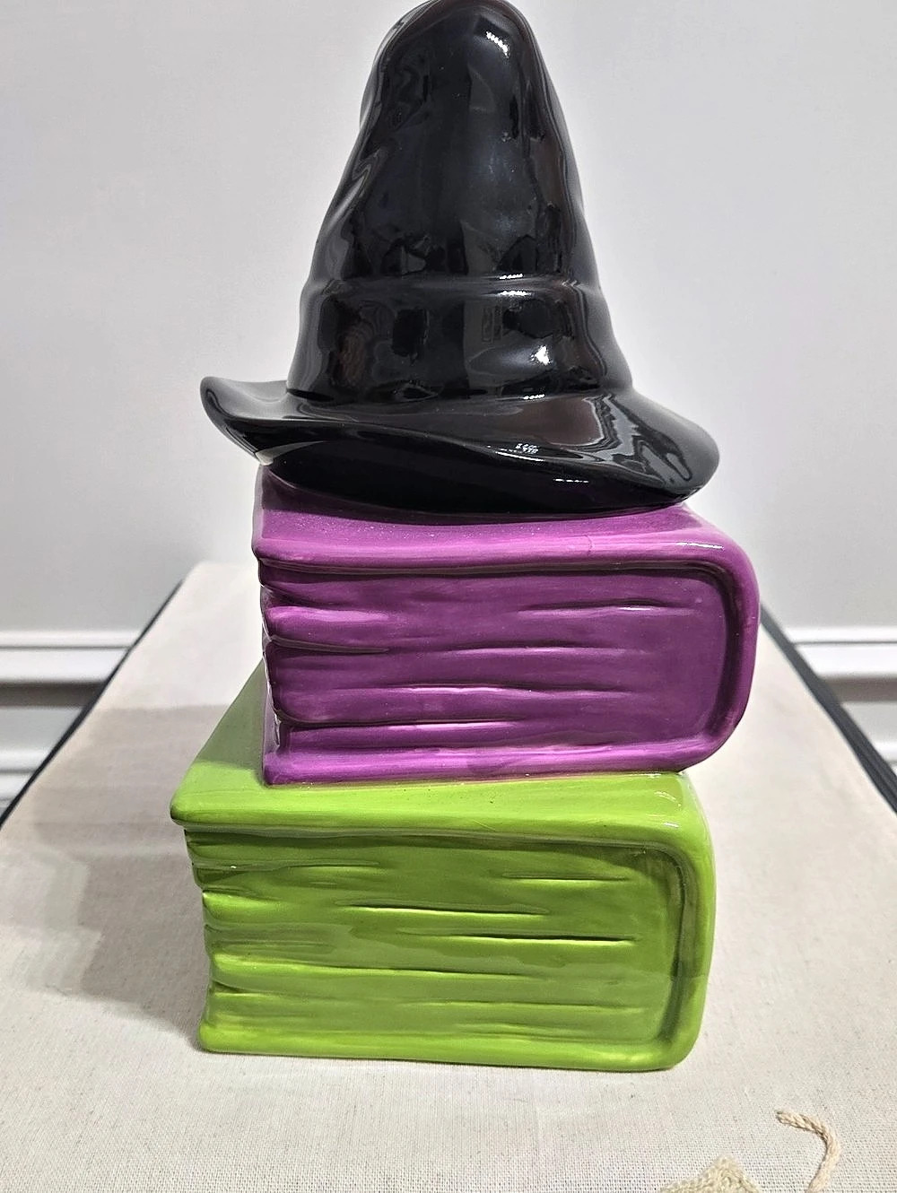 Rae Dunn Potions & Spells Book Stack with Witch Hat - Picture 4 of 5